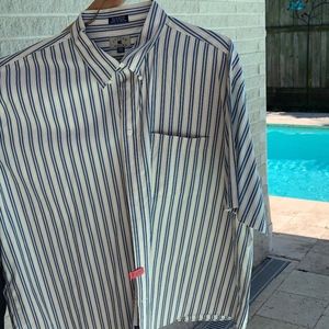 NWT Cutter /& Buck Black Button Front Shirt Chrysler Jeep Mopar Dodge Ram 2XL 3XL